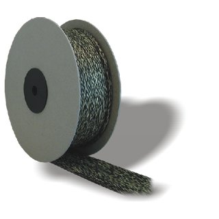 7W818 Carbon-Aramid (Kevlar) Stockinette 100 mm 1 m