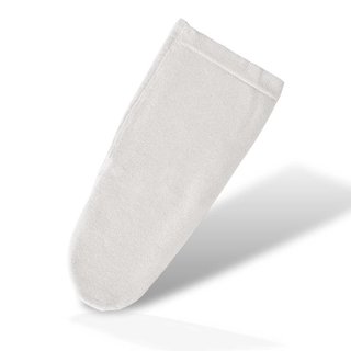 6A903 Terry Cloth Stump Sock 20 cm white