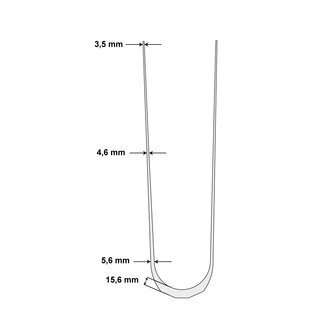 4U4125 LITE Liner Silikon SkinTex 2 U CARE Cushion Size 23,5