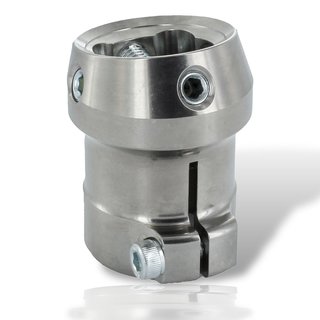 2W013-2 Tube Clamp Adaptor angled -INOX- angled