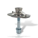 2W065 S.A.C.H. Foot Adaptor Stainless Steel M8